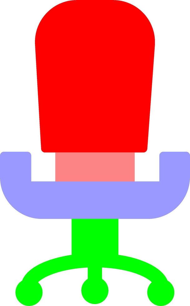 Office Chair III Vector Icon