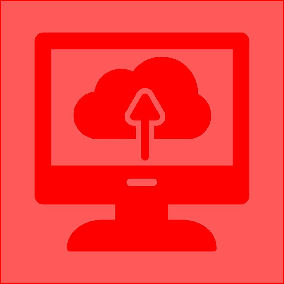 Cloud Backup Vector Icon