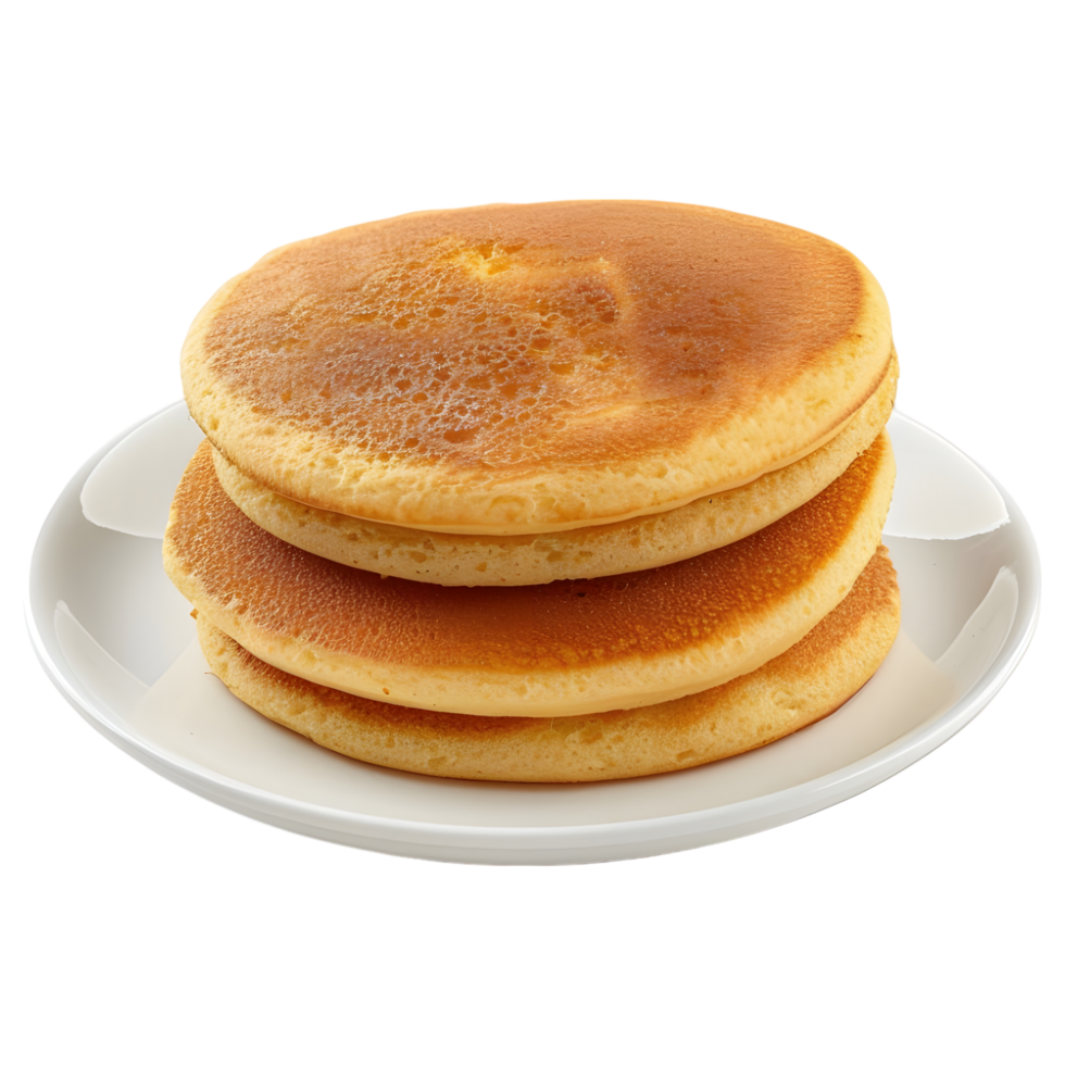 AI generated 3D Rendering of a Pancake on Transparent Background - Ai Generated png