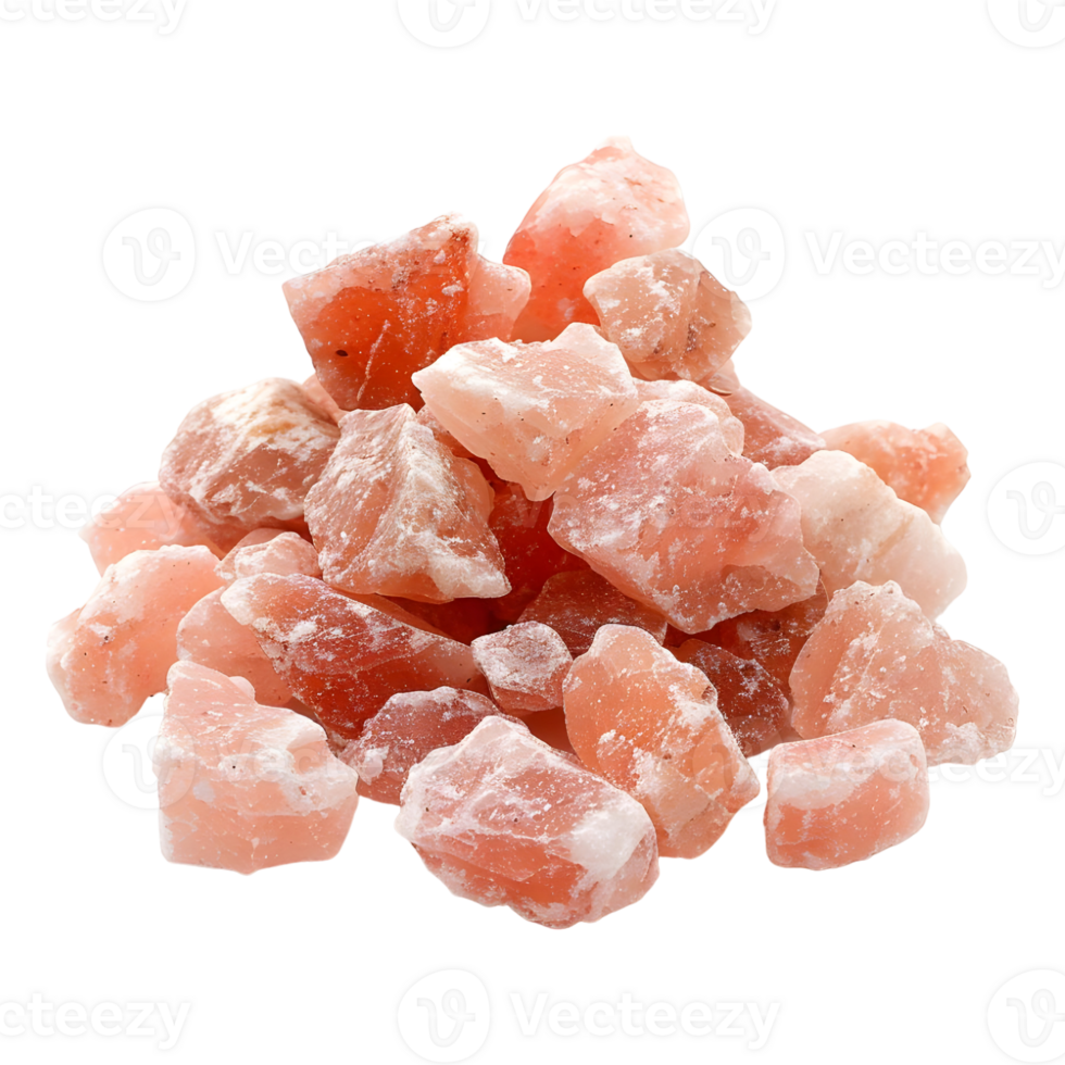 AI generated 3D Rendering of a Grind Himalayan Salt on Transparent Background - Ai Generated png