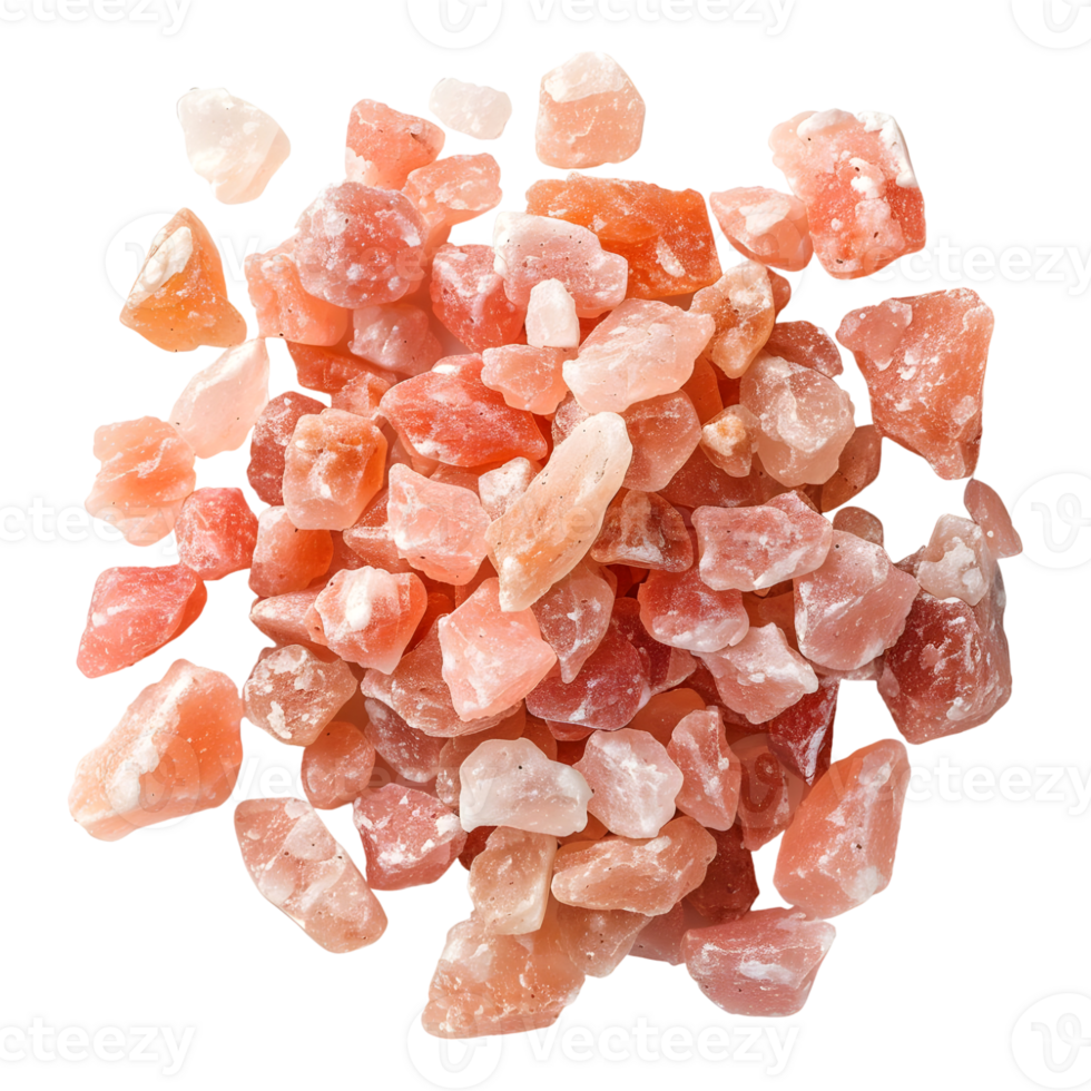 AI generated 3D Rendering of a Grind Himalayan Salt on Transparent Background - Ai Generated png