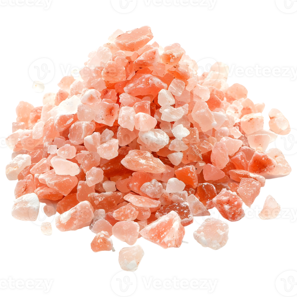 AI generated 3D Rendering of a Grind Himalayan Salt on Transparent Background - Ai Generated png