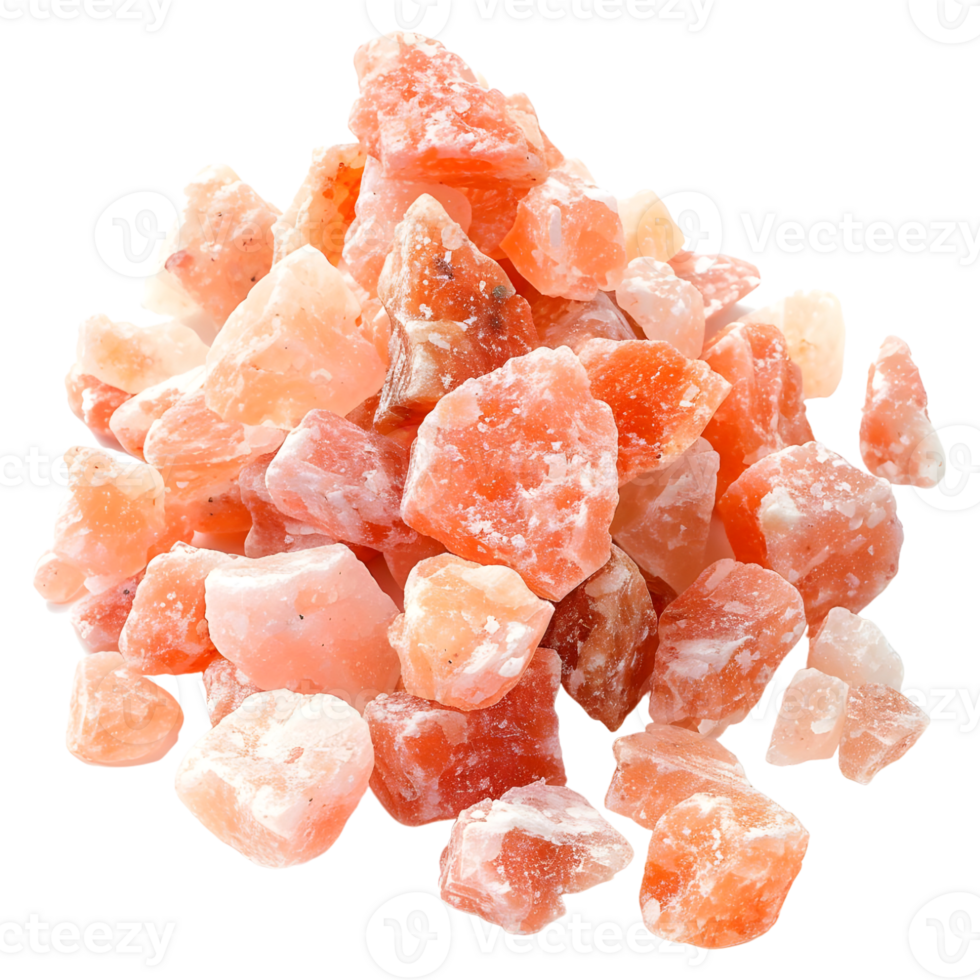 AI generated 3D Rendering of a Grind Himalayan Salt on Transparent Background - Ai Generated png