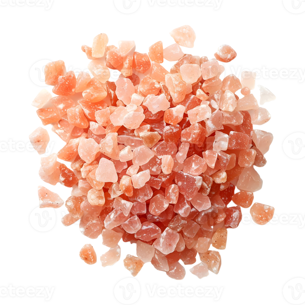 AI generated 3D Rendering of a Grind Himalayan Salt on Transparent Background - Ai Generated png