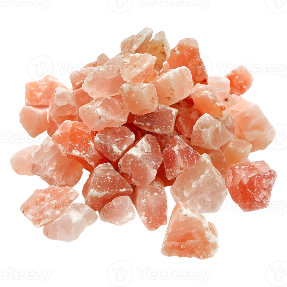 AI generated 3D Rendering of a Grind Himalayan Salt on Transparent Background - Ai Generated png