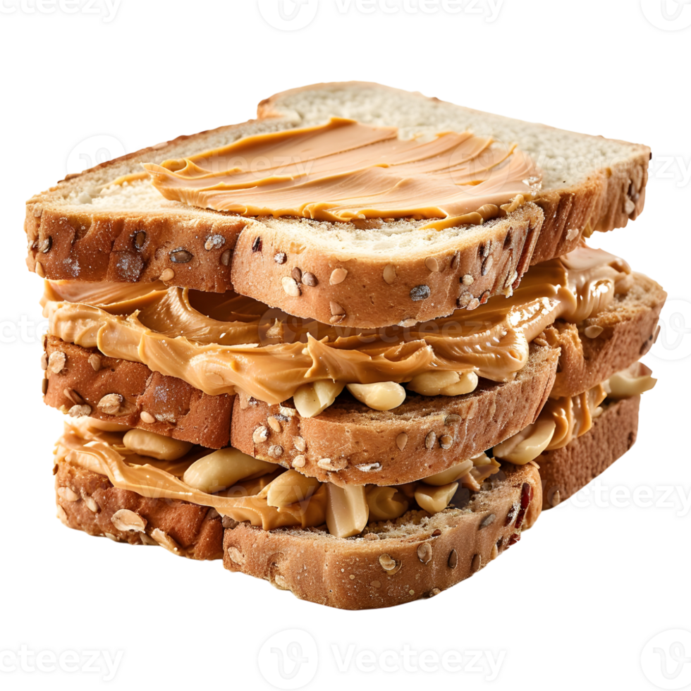 AI generated 3D Rendering of a Toasty Bread With Butter On It on Transparent Background - Ai Generated png