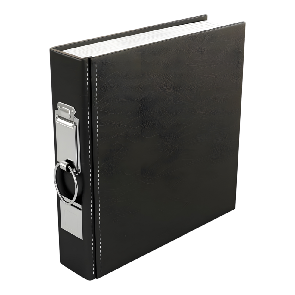 AI generated 3D Rendering of a Office File For Record on Transparent Background - Ai Generated png