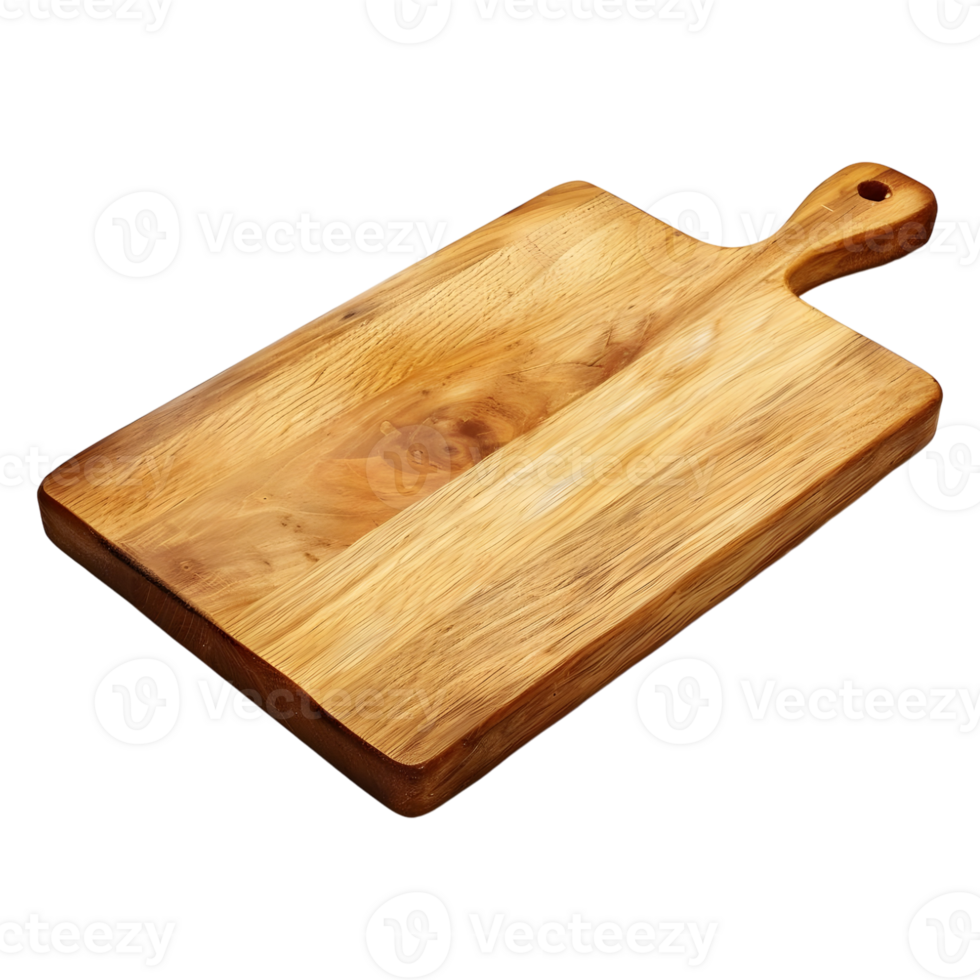 AI generated 3D Rendering of a Chef Cutting Board on Transparent Background - Ai Generated png