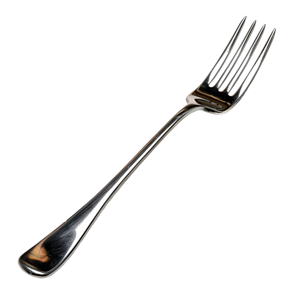 AI generated Fork on Transparent background - Ai Generated png