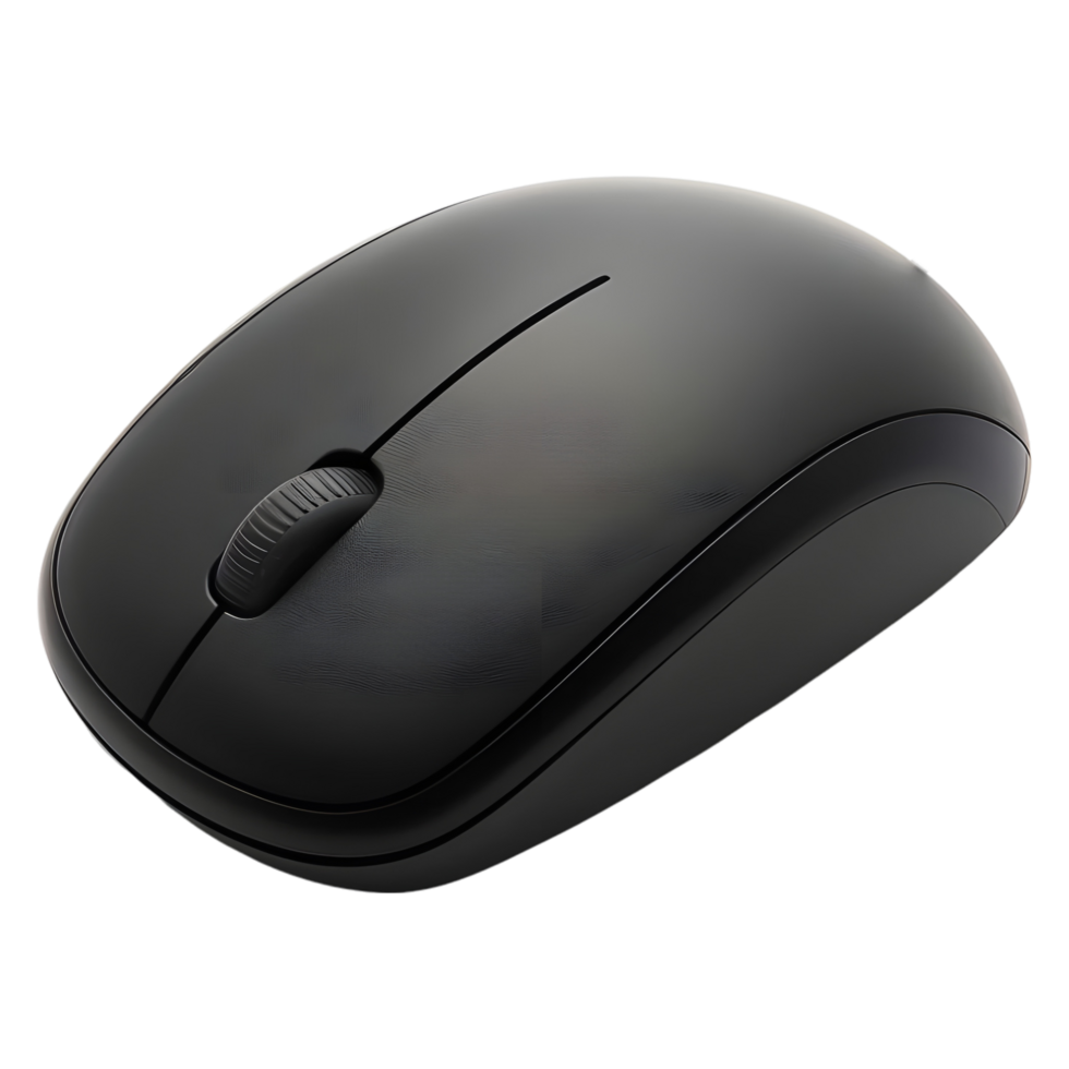 ai généré ordinateur Souris sur transparent Contexte - ai généré png