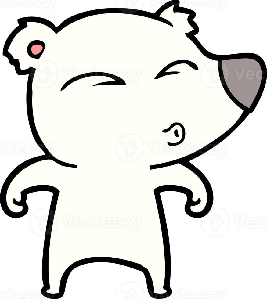 polar bear cartoon png