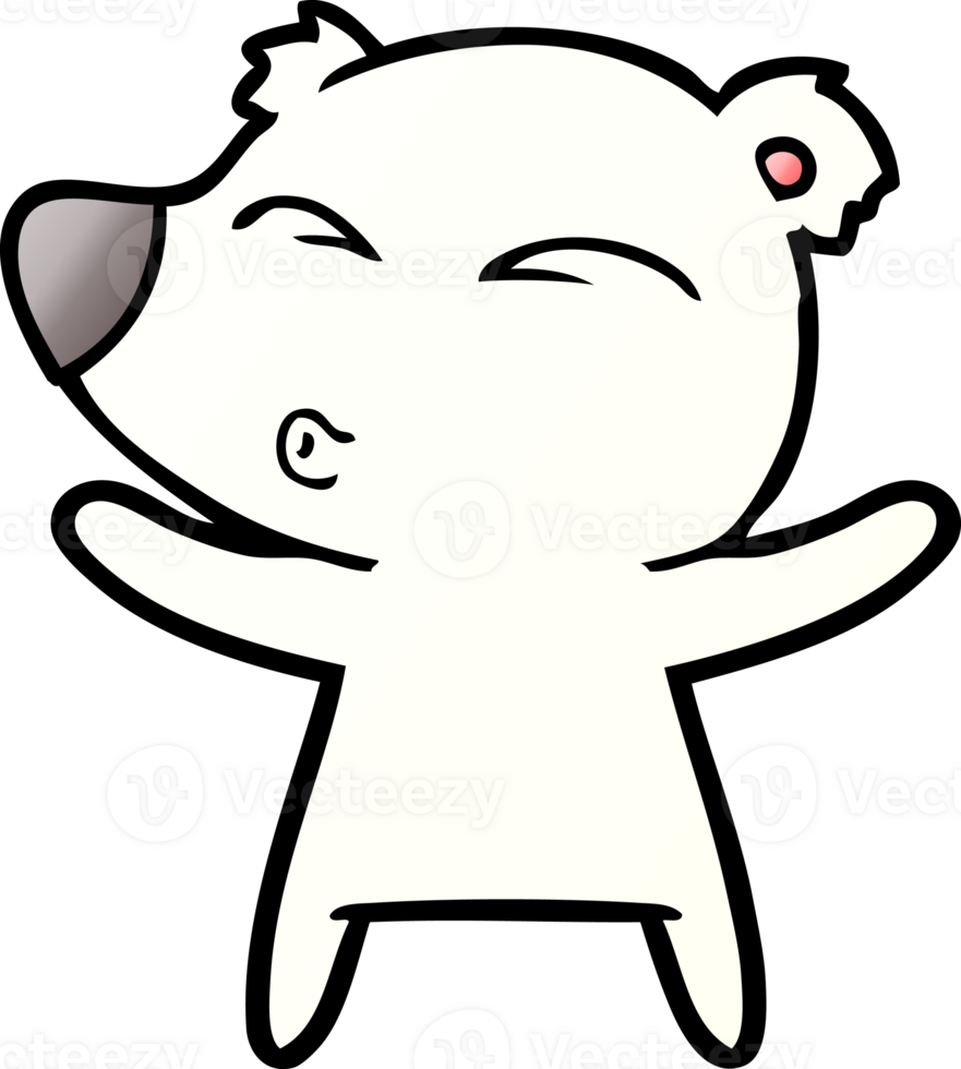 polar bear cartoon png
