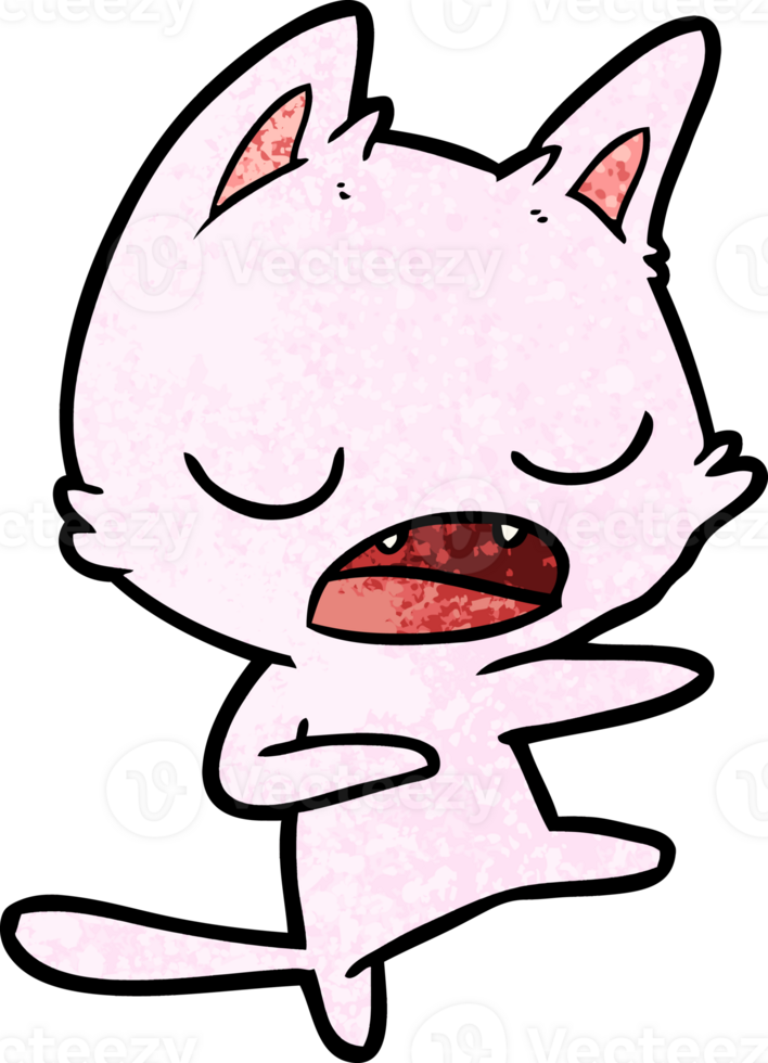 talking cat dancing png