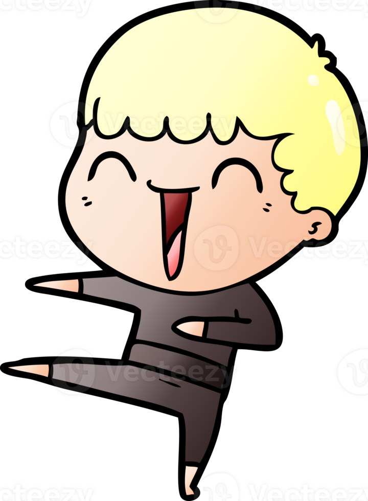 cartoon happy man png