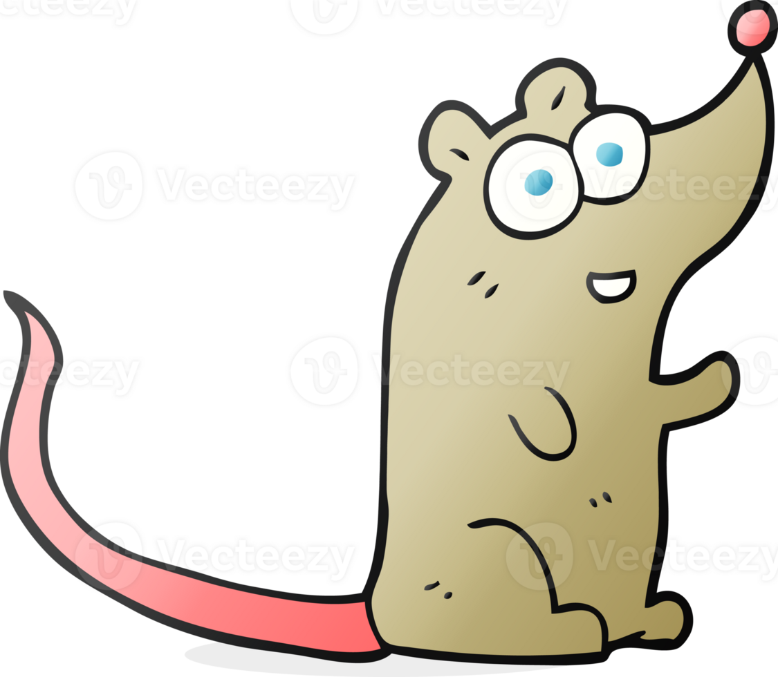 hand drawn cartoon mouse png
