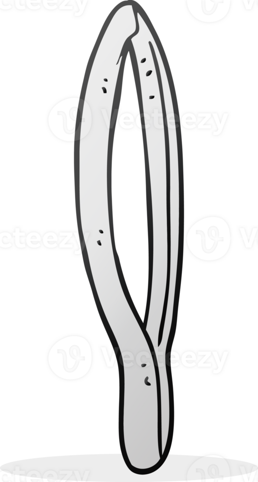 hand drawn cartoon tweezers png