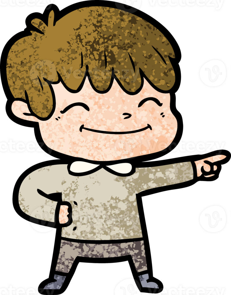 cartoon happy boy png