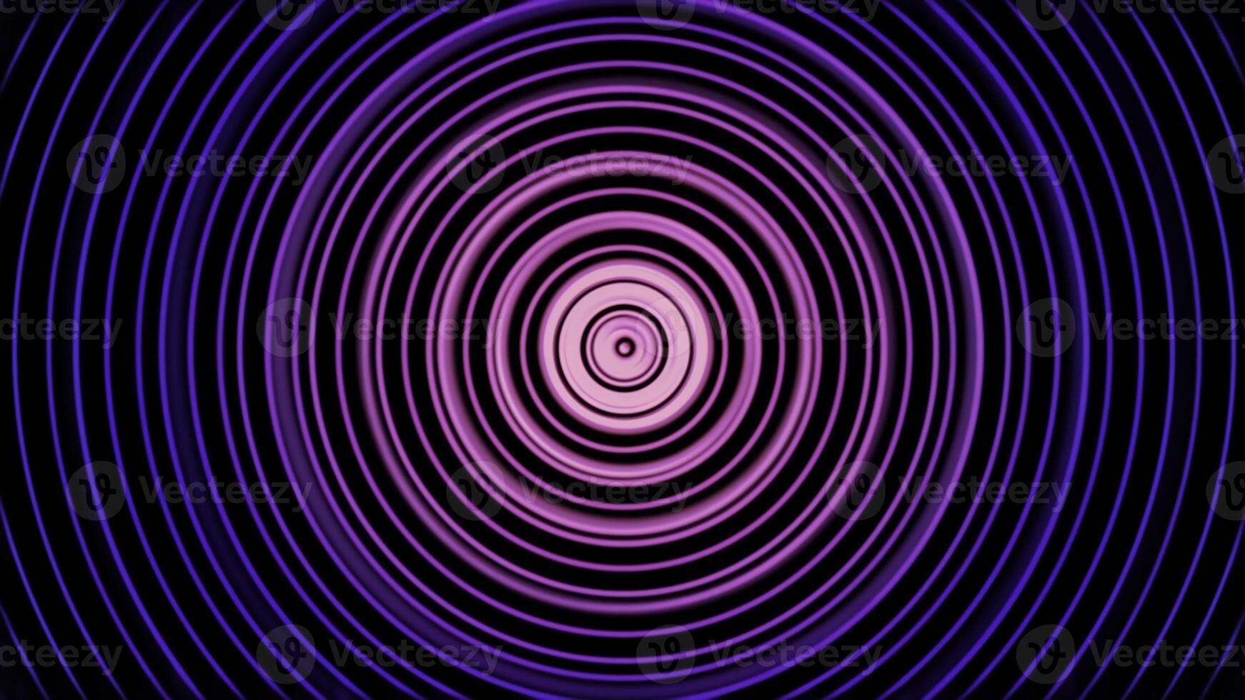 Abstract hypnotic colorful spiral. Animmation. Pulsating psychedelic circles with center. Colorful hypnotizing circles. Circular ripple background for music background photo