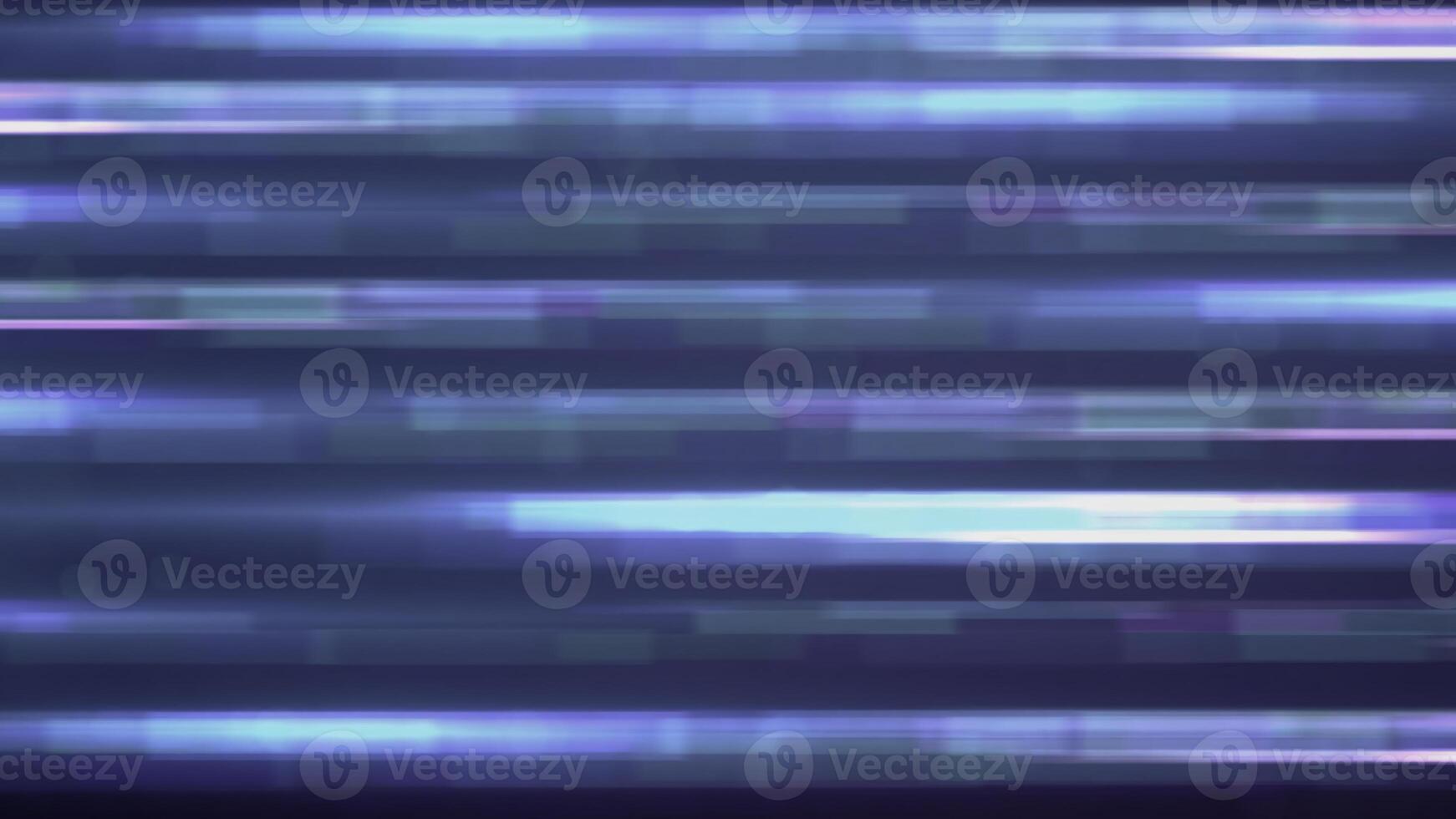 Abstract futuristic, polygonal space. Motion lines and particles. Dark blue background. Loop. photo