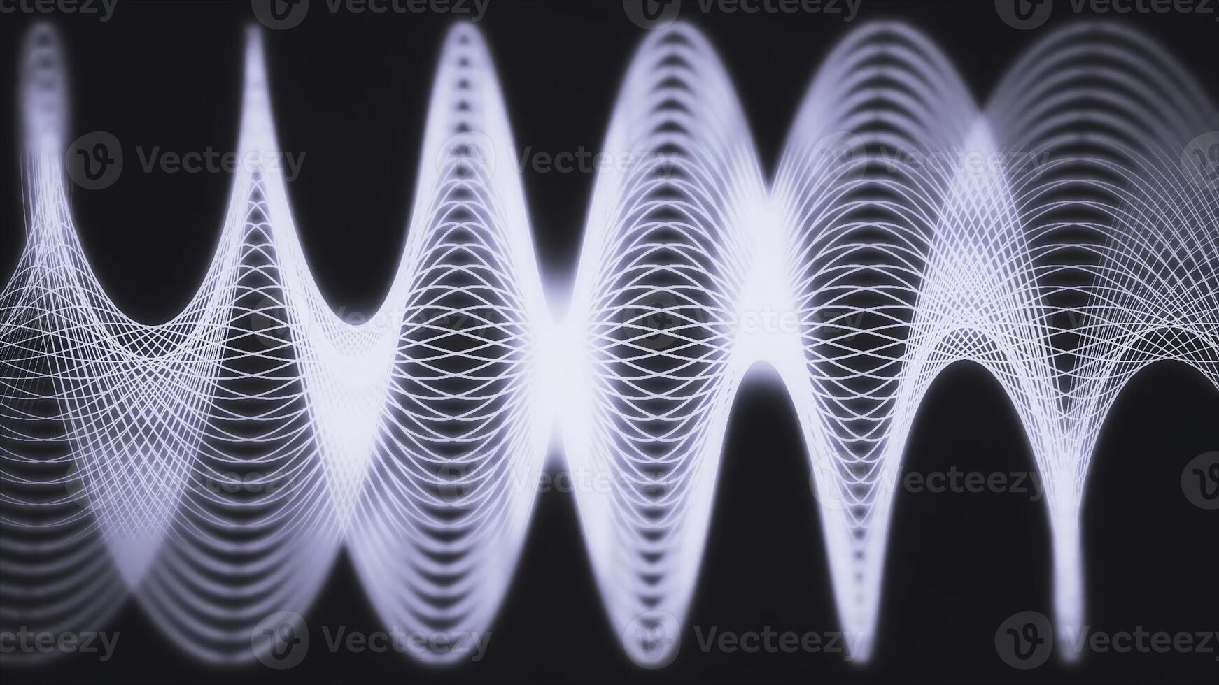 Animated background of lines and shapes. Fluctuations of lanes in motion photo