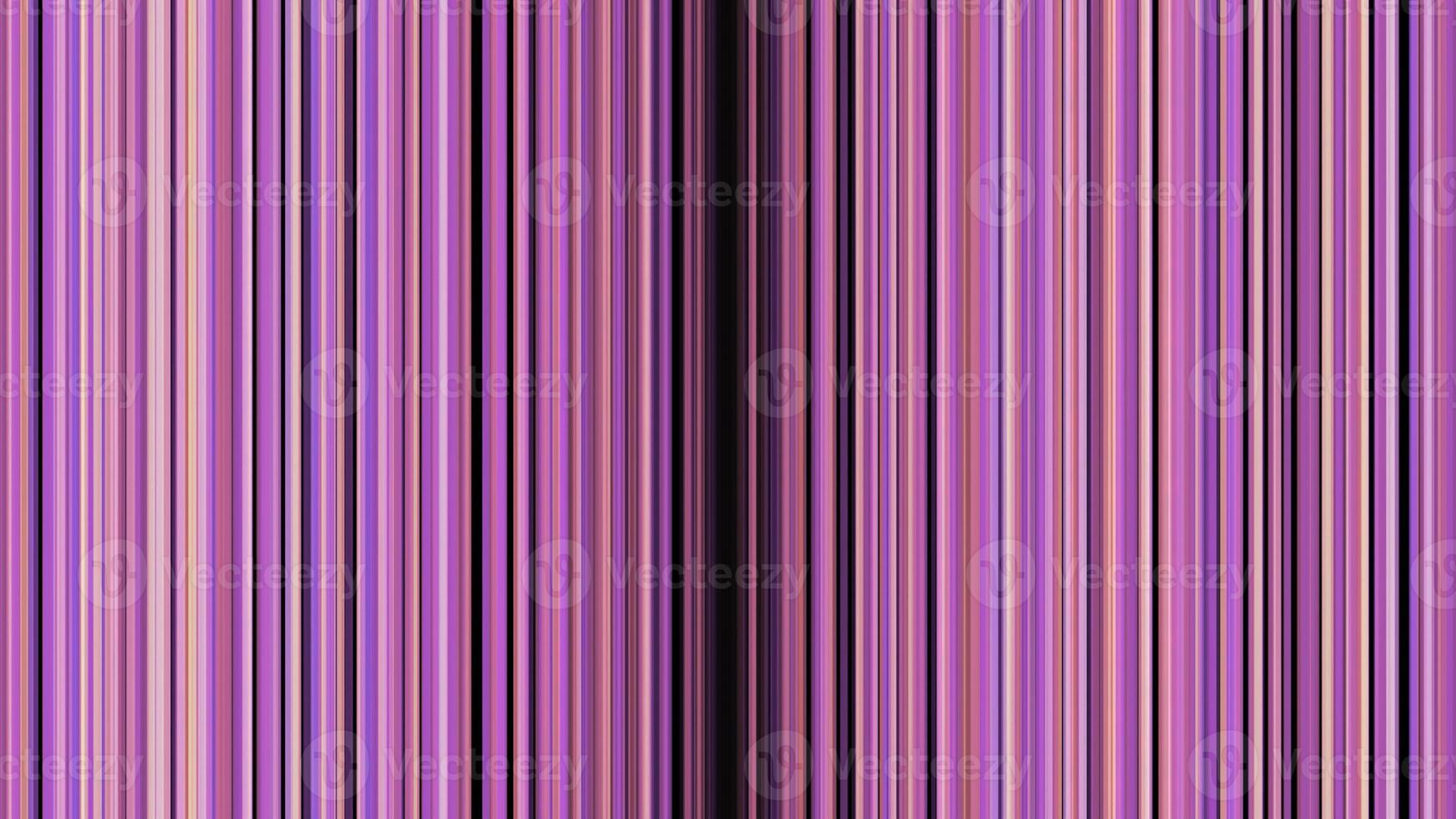 Bright vertical stripes move towards center. Animation. Beautiful colored lines move to vertical center with black gap. Colored stripes disappear in dark middle photo