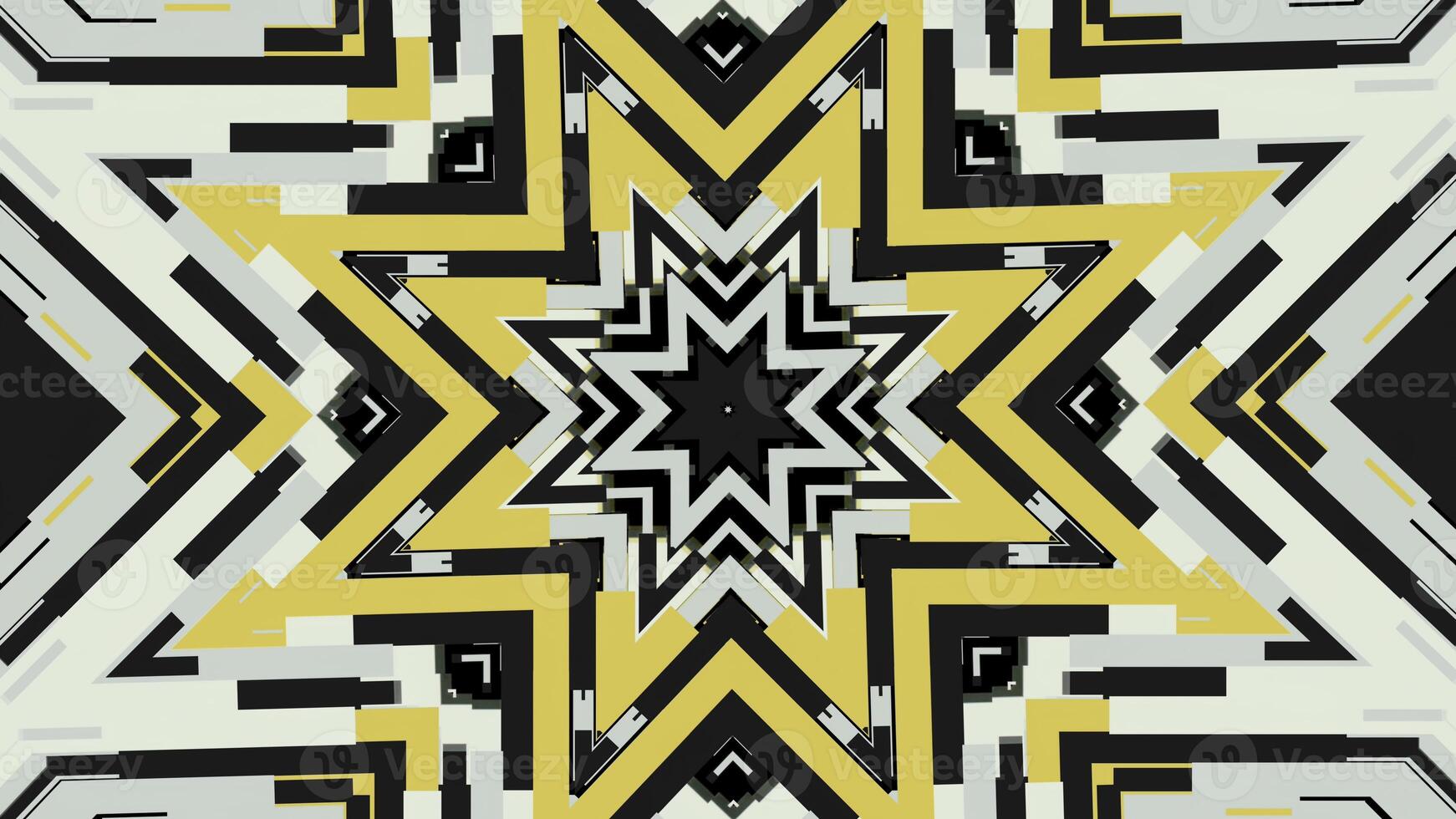 Colorful abstract geometrical kaleidoscope with moving patterns changing their color. Animation. Abstract kaleidoscope motion background photo