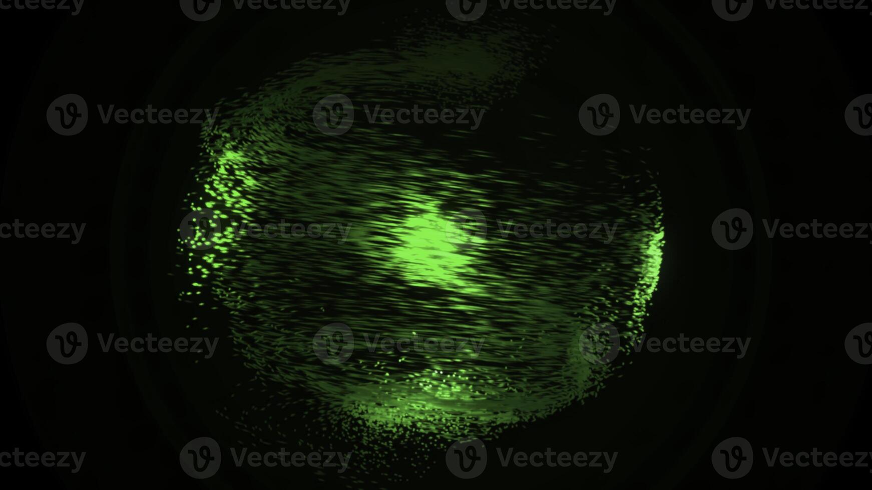 Abstract background whirlwind motion. Animation. Beautiful abstraction of mesmerizing whirlwind of multicolored small particles whirling on the black background. photo