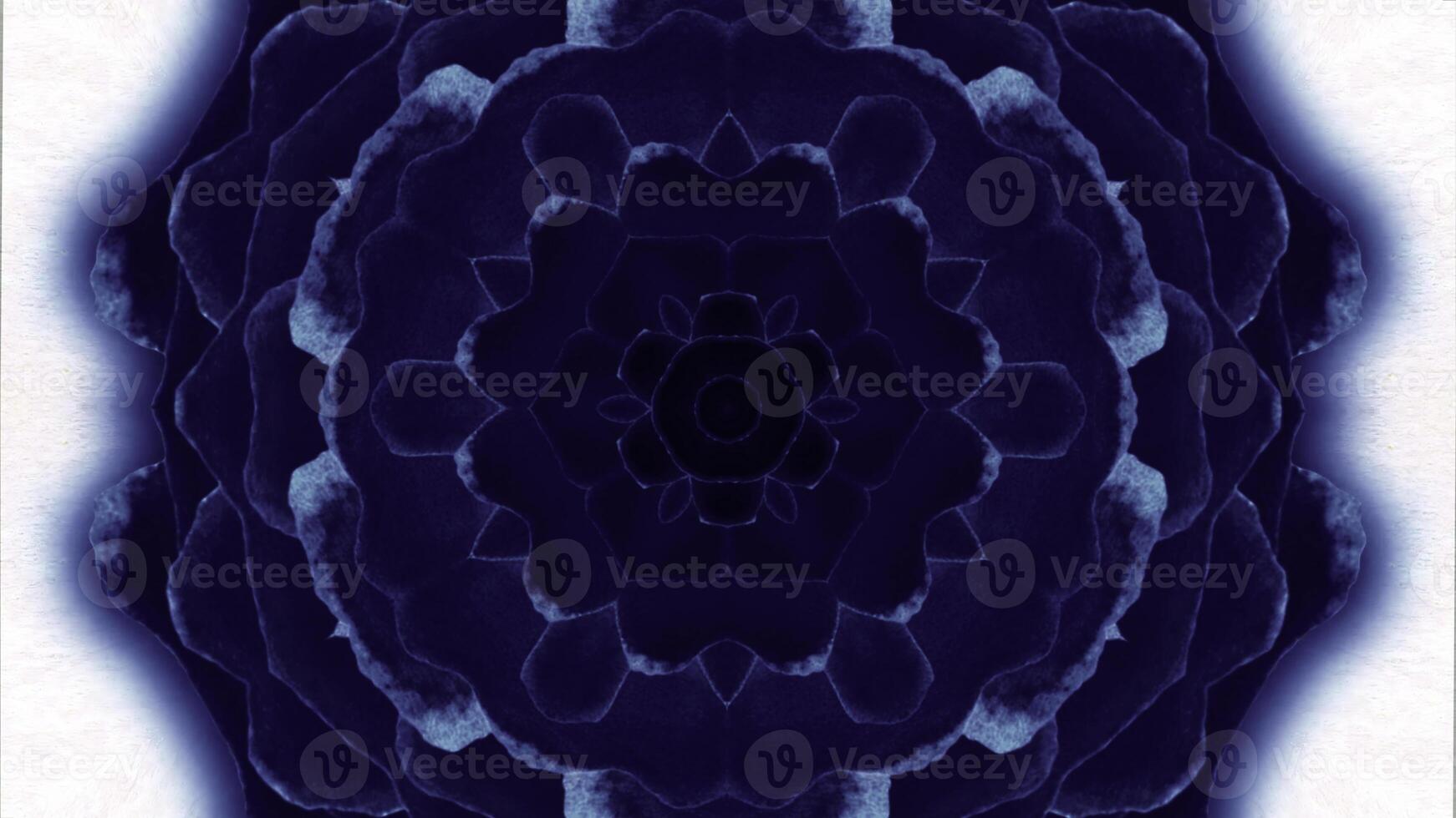 Abstract kaleidoscope background. Animation. Glowing lines creating symmetrical kaleidoscope structure. photo