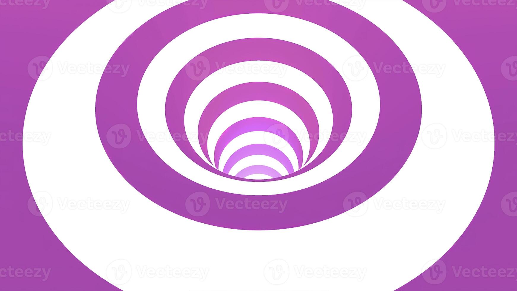 Abstract pink and white swirl with hypnotic effect. Animation. Optical illusion with endlessly moving tiles. photo