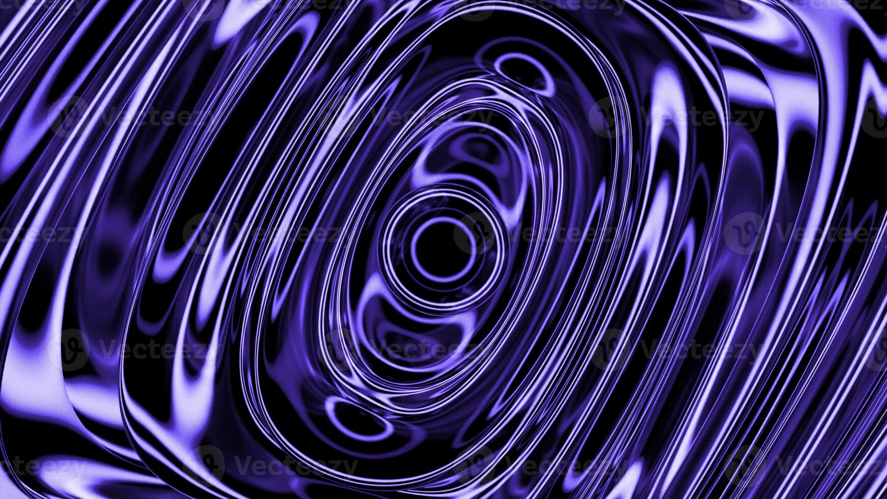 Abstract hypnotic liquid waves background. Design. Spreading rings of water of blue color. photo