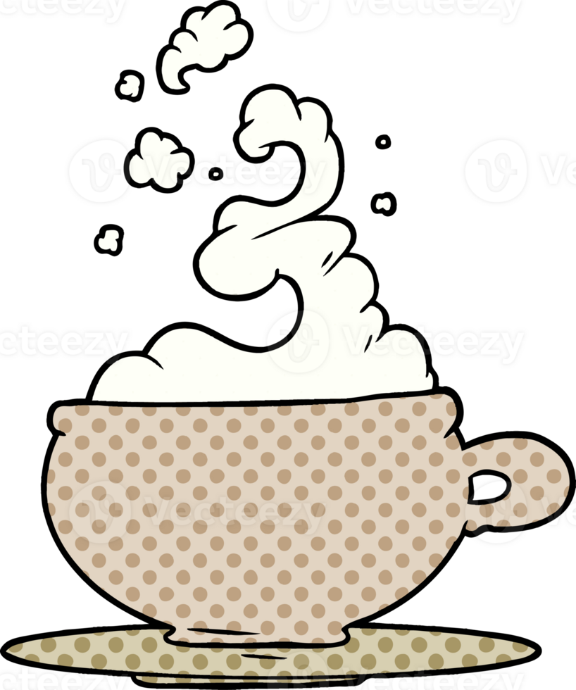 desenho de xícara de chá quente png