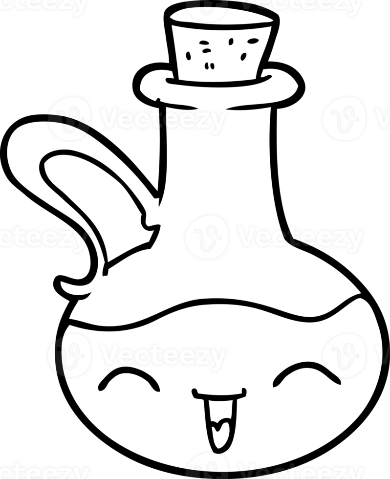 caricatura, feliz, botella, de, aceite de oliva png
