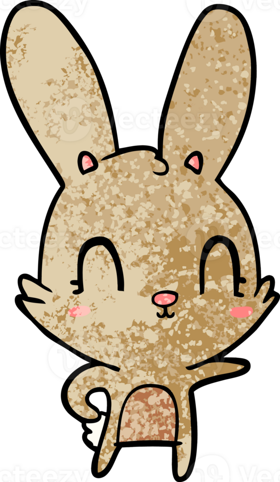 cute cartoon rabbit png