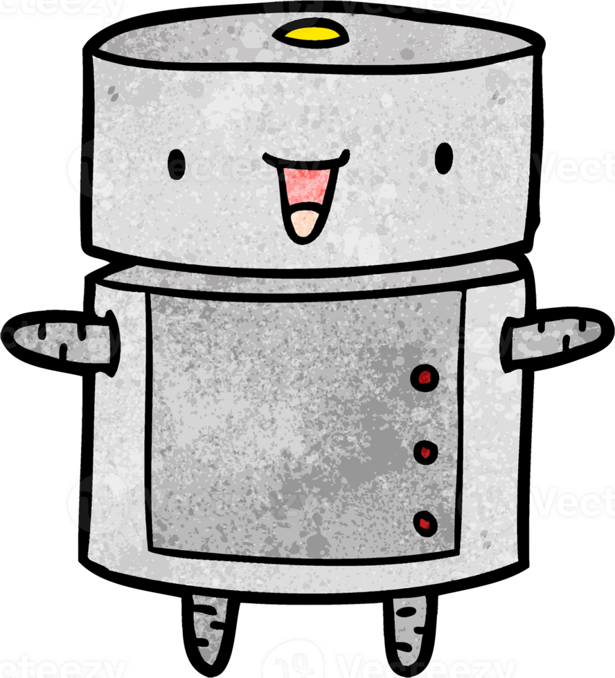 cute cartoon robot png