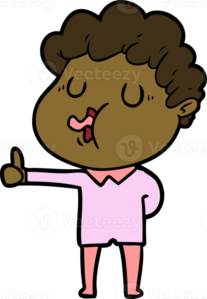 cartoon man singing png