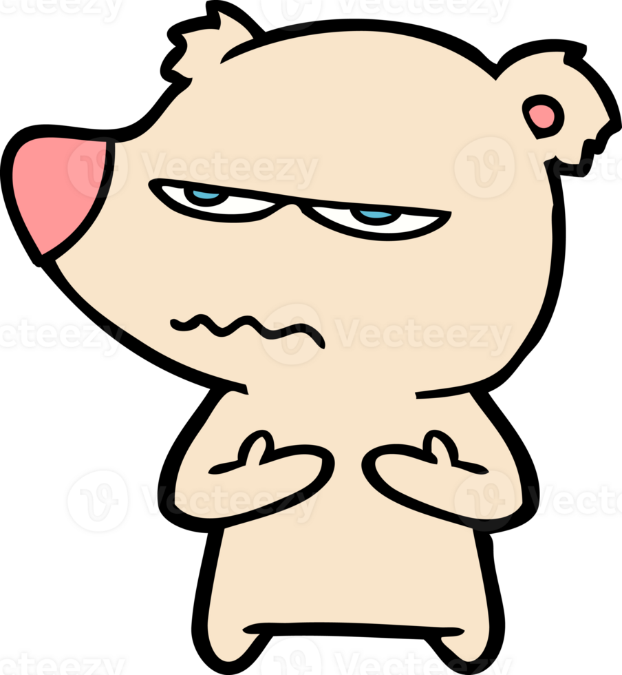 annoyed bear cartoon png