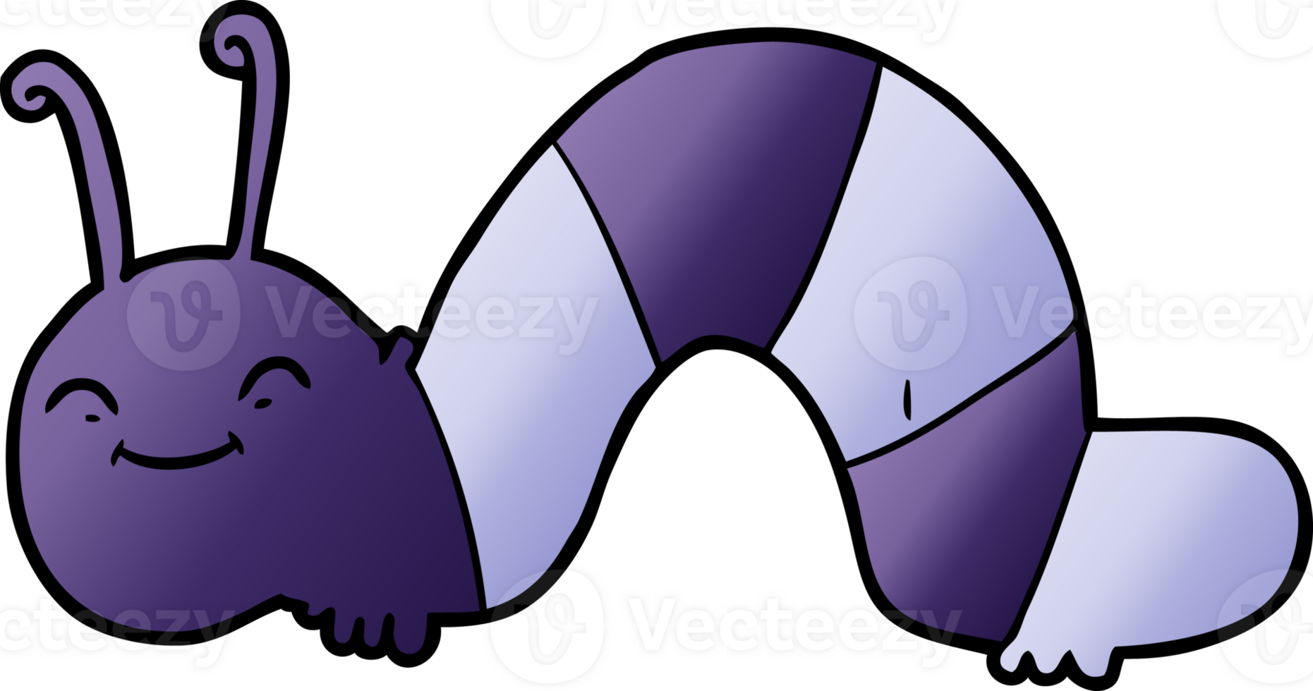 cartoon happy bug png