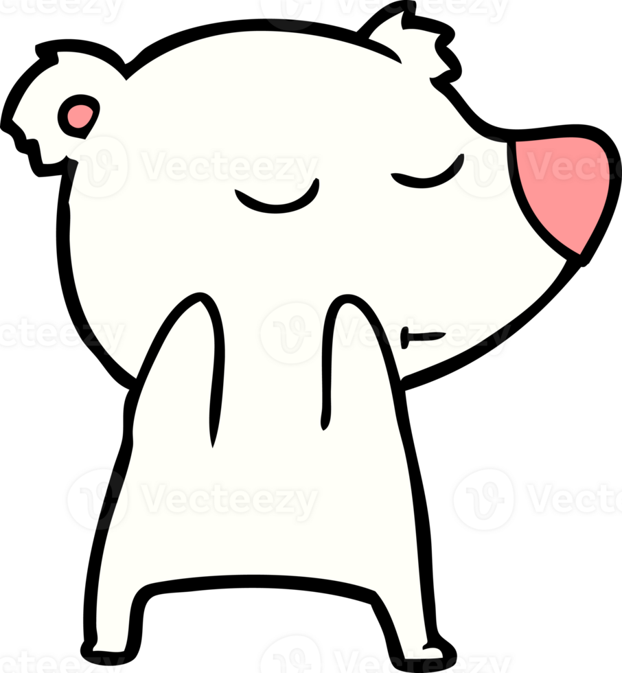 polar bear cartoon png