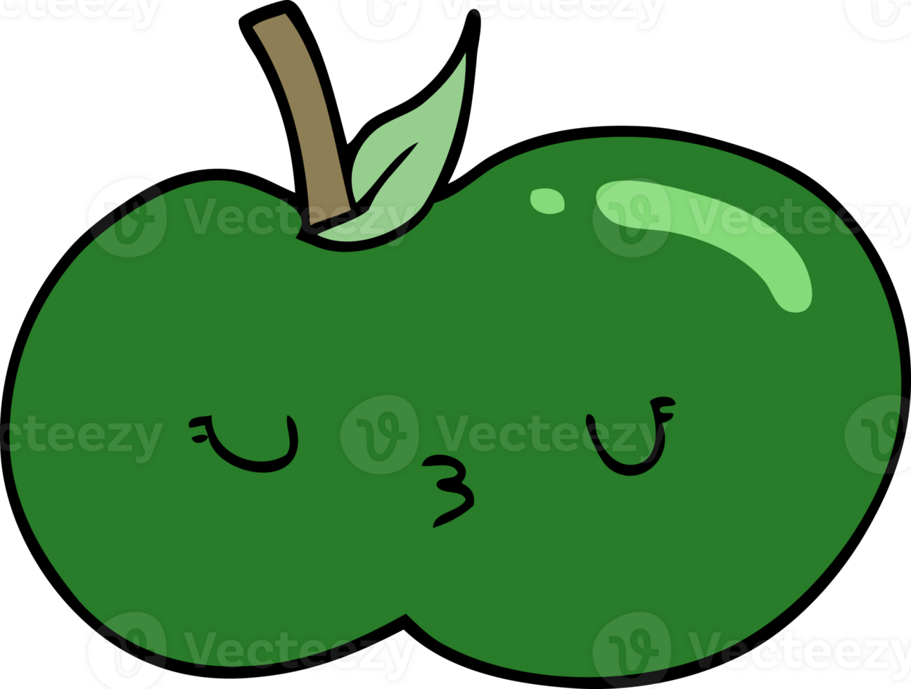 cartoon cute apple png