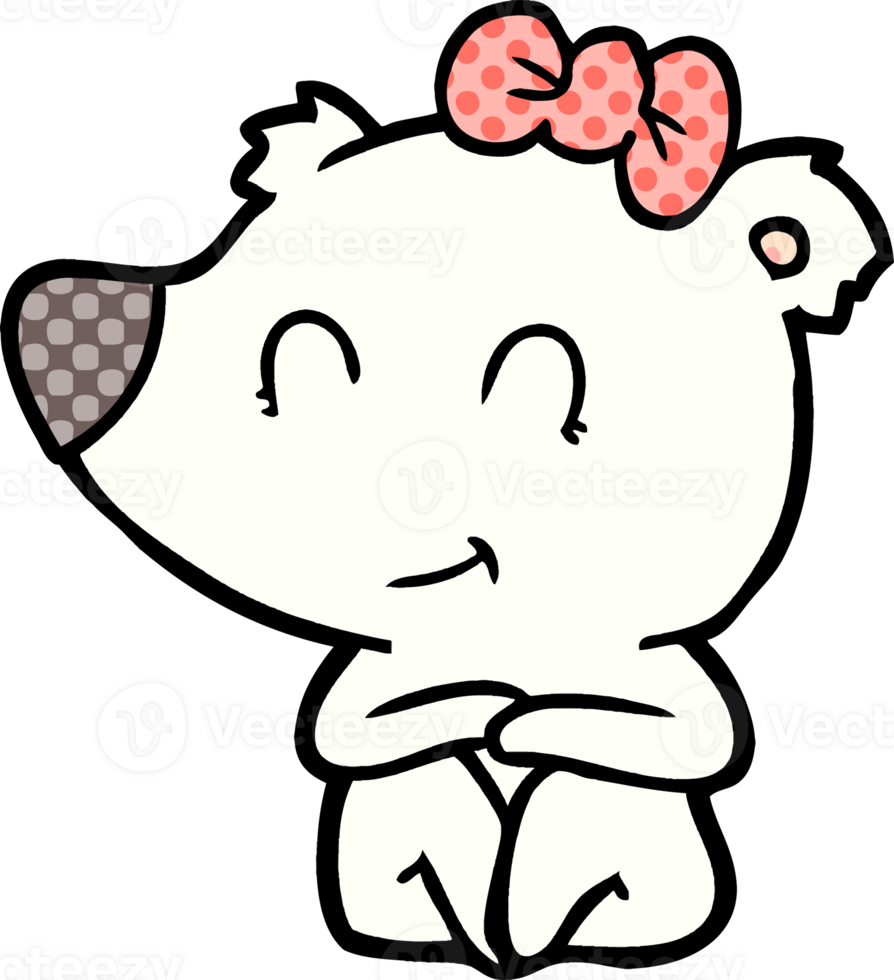 polar bear cartoon png
