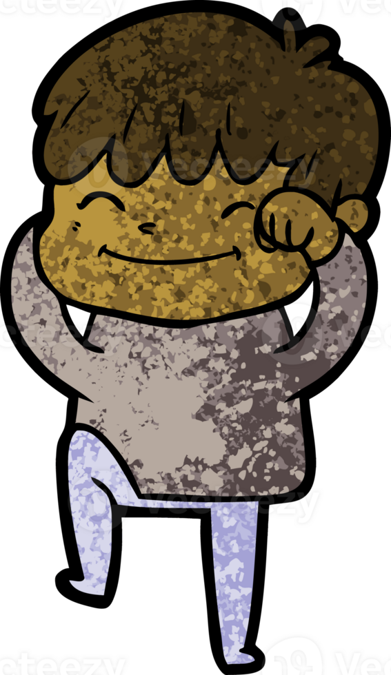 cartoon happy boy png