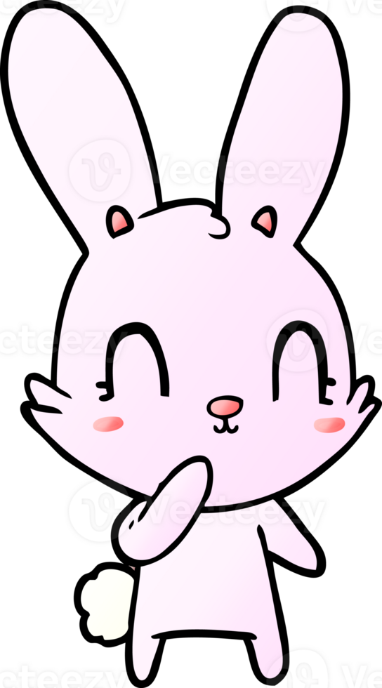 cute cartoon rabbit png