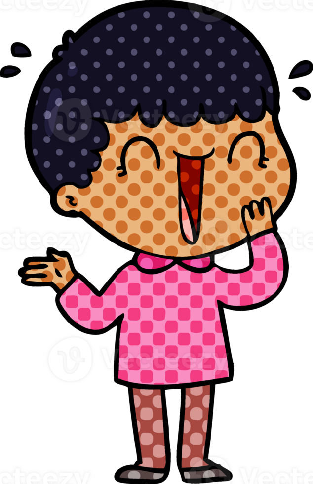 laughing cartoon man png