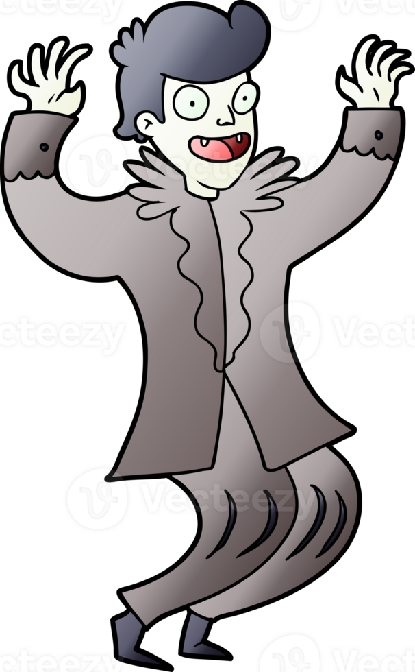 crazy cartoon vampire png