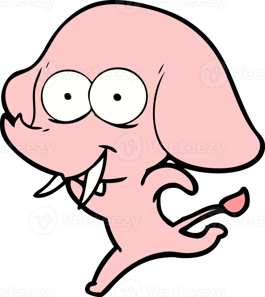 happy cartoon elephant png