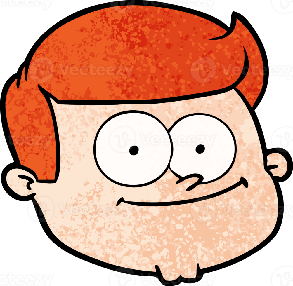 cartoon male face png