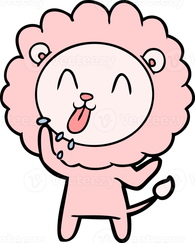 happy cartoon lion png