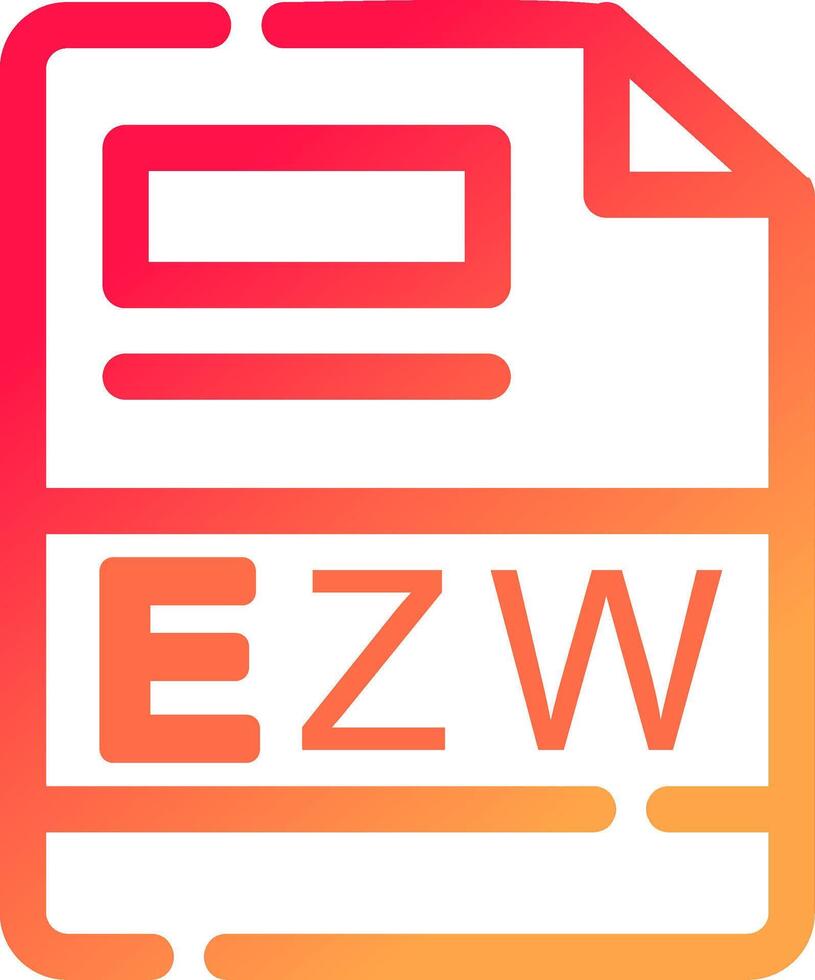 EZW Creative Icon Design vector