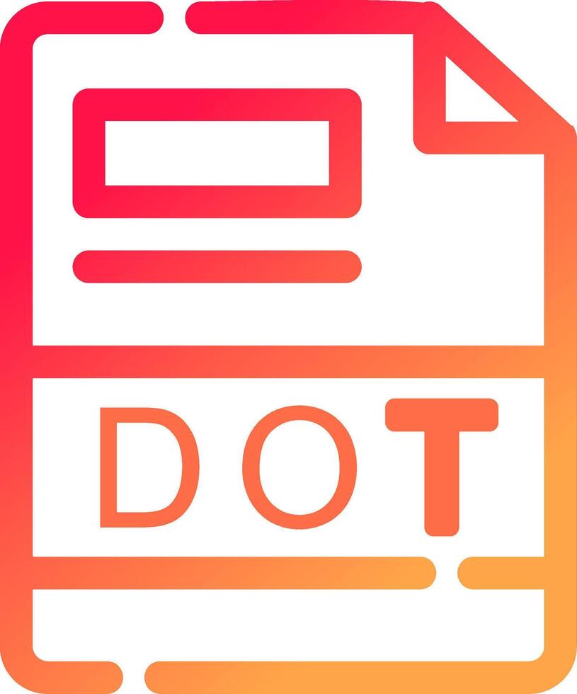 DOT Creative Icon Design vector