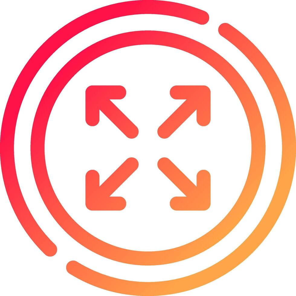 Expand Creative Icon Design vector